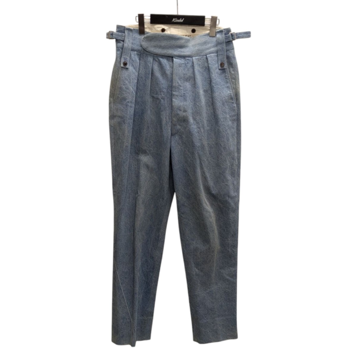 NEAT ニート パンツ 2タック トラウザー デニムパンツ 楽天市場】NEAT ニート 2タックデニムトラウザーパンツ グレー系 42