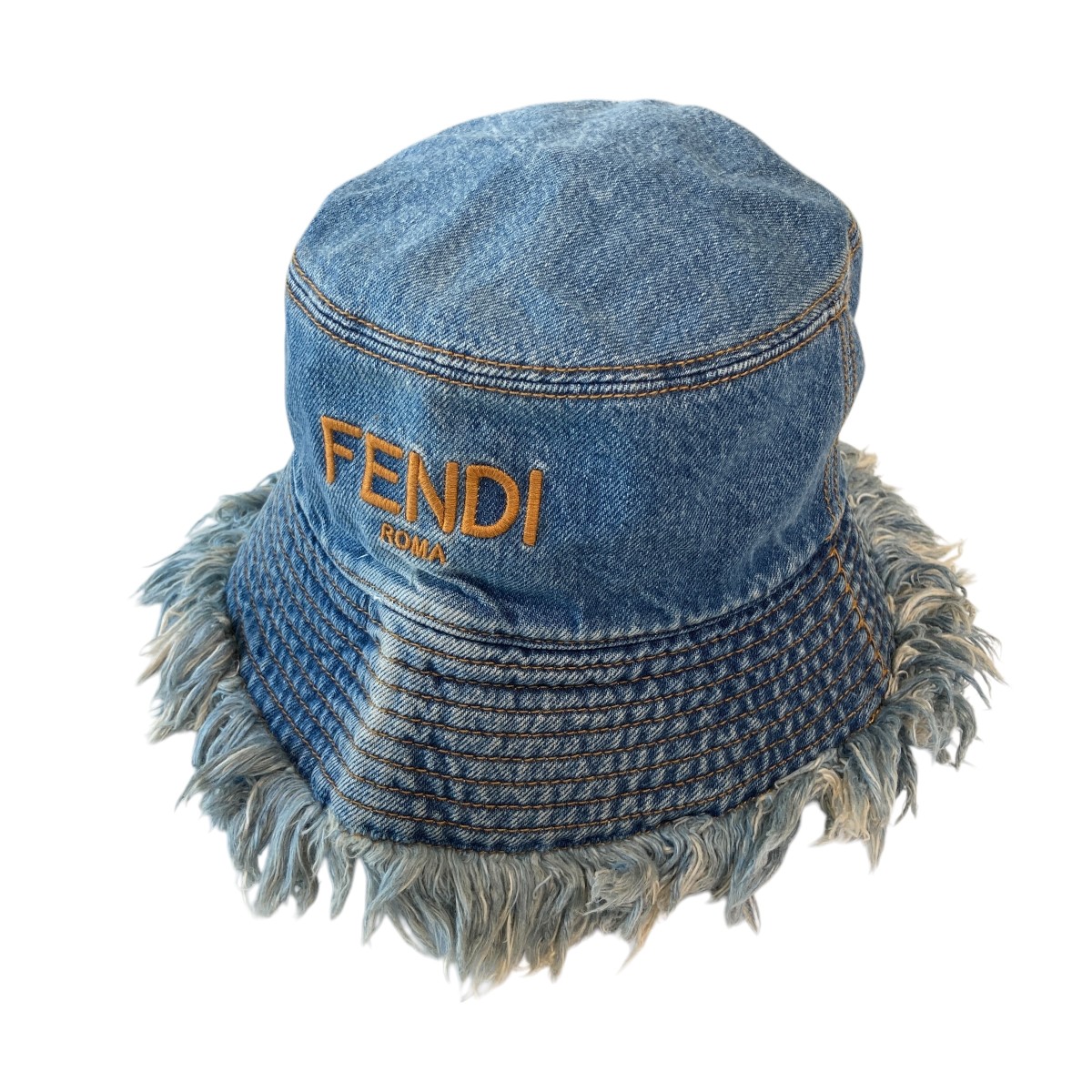 お*が様 FENDI FXQ801 ADS0 S バケットハット 58cm 楽天市場】FENDI フェンディ バケットハット FXQ801 ALHD