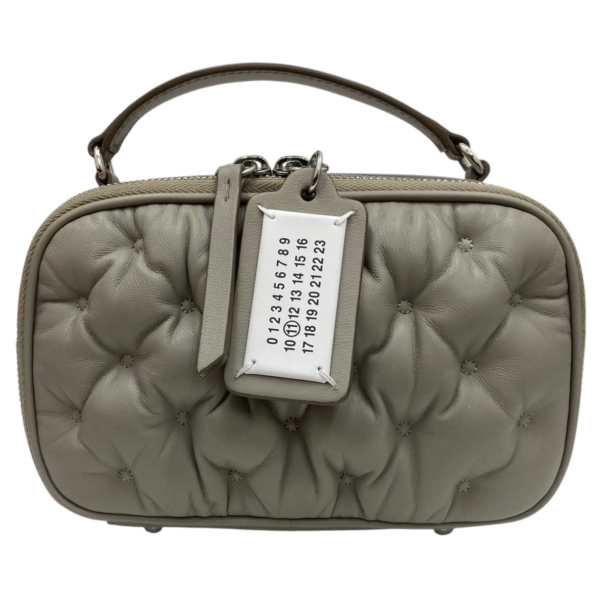 【中古】 Maison Margiela 11 GLAM SLAM CAMERA BELT BAG MINI ショルダーバッグ SB1WB0008 グレー 【価格見直し】
