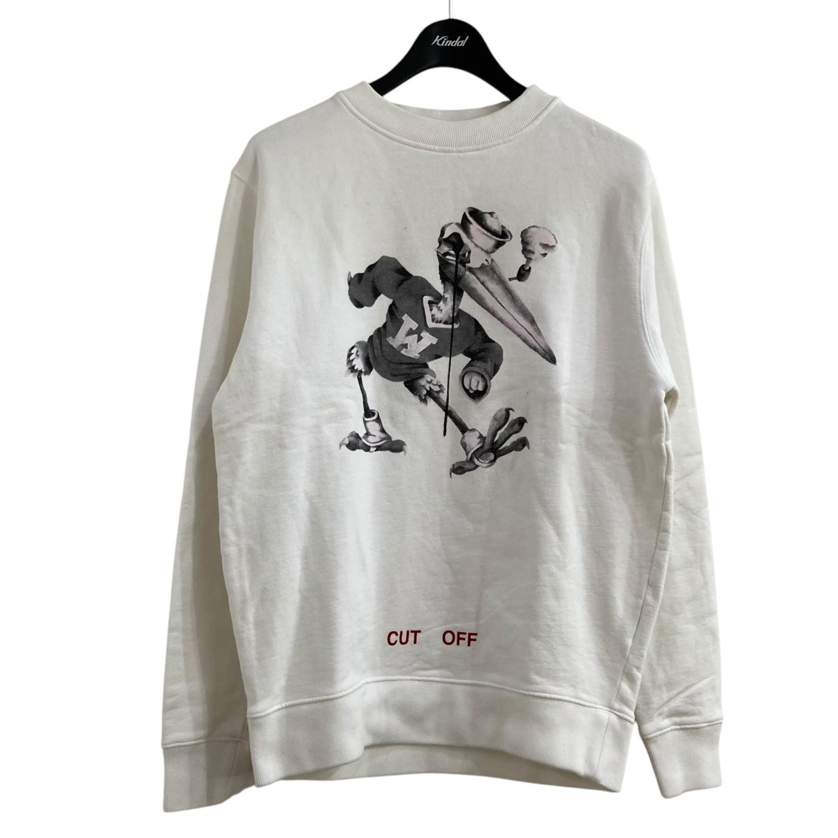 【新品】Lサイズ　オプトスタフ CREWNECK SWEAT SHIRT OPTSTUFF(オプトスタフ) CREWNECK SWEAT SHIRT クルーネックスウェット