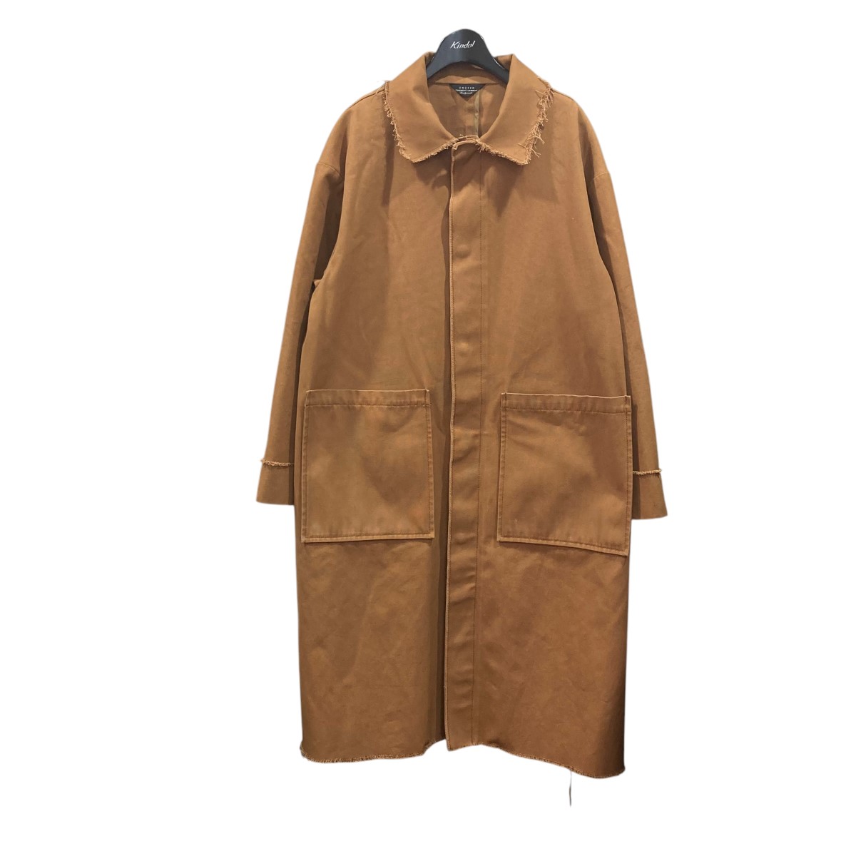 楽天市場】【中古】UNUSEDチェック柄コート Check coat US1462