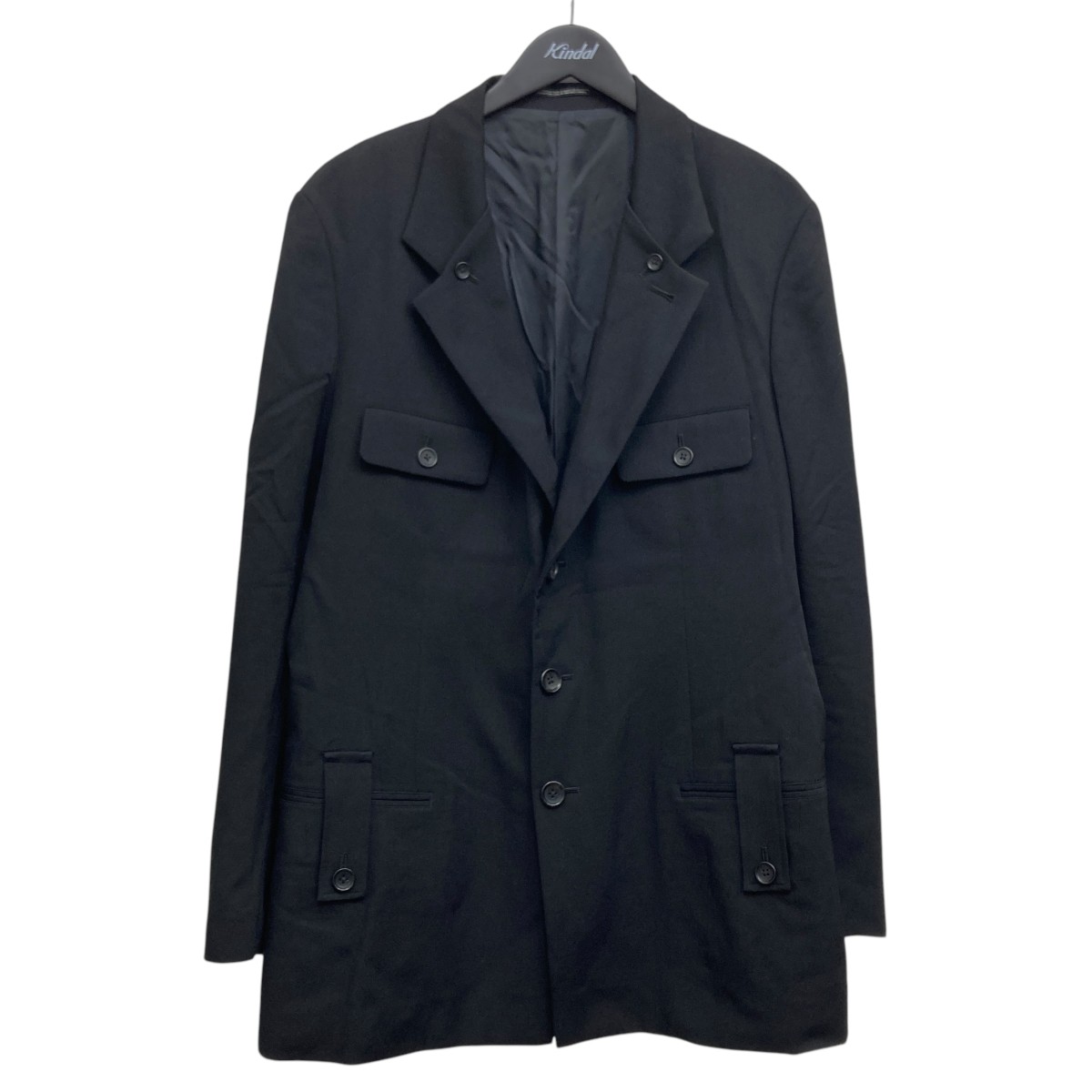 ヨウジヤマモト プールオム 23SS L38 ロングジャケット 楽天市場】【中古】YOHJI YAMAMOTO pour homme23SS コットン