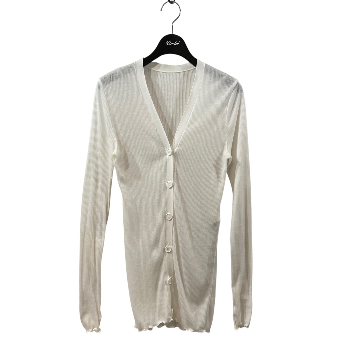 トップス yo BIOTOP Cashmere hock long cardigan BIOTOP(ビオトープ) / 【yo BIOTOP】Cashmere hock cardigan