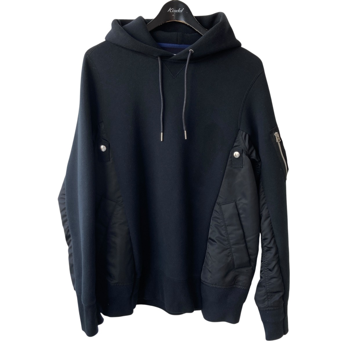 楽天市場】【中古】sacai 2023AW Sponge Sweat x Nylon Twill