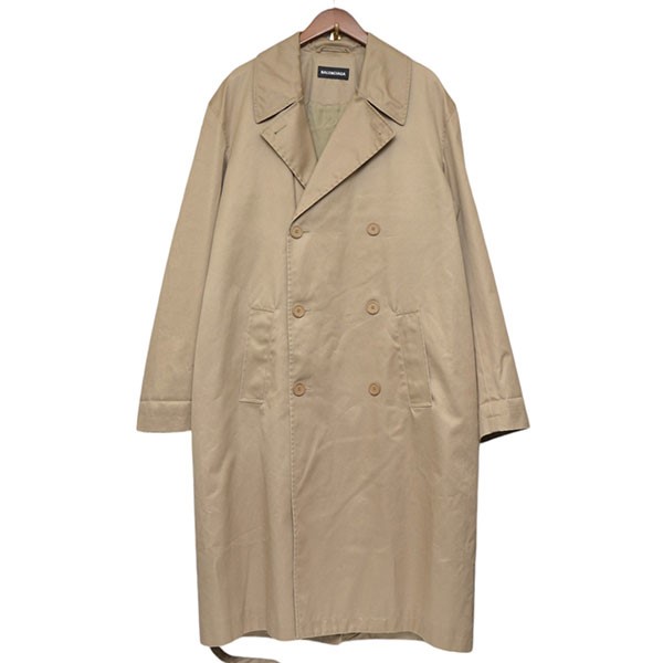 BALENCIAGA ツイストパフスリーブトレンチコート Oversized Trench Coat｜BALENCIAGA｜MOGGIE CO-OP – Moggie co
