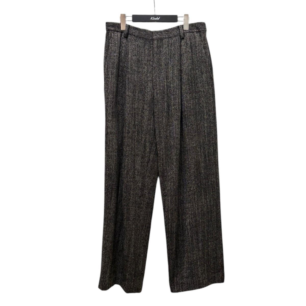 DRIES VAN NOTEN スラックス 紺x白(ストライプ) 2007724F0049 DRIES VAN NOTEN（ドリスヴァンノッテン）スラックス 紺 サイズ