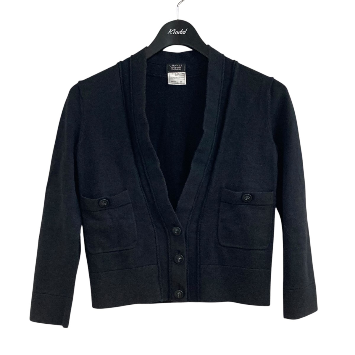楽天市場】【中古】CHANEL UNIFORM00V ベルベットロゴロング