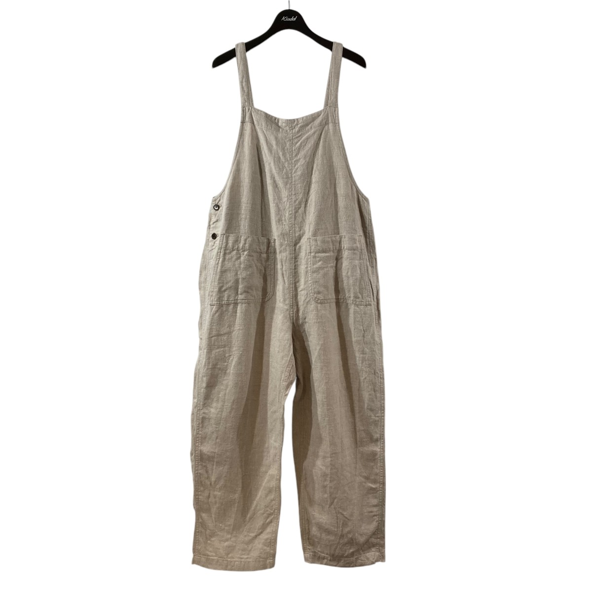 新品未使用　ネストローブサッカーストライプサロペット nest Robe - It's ME サッカーストライプサロペット nest robe