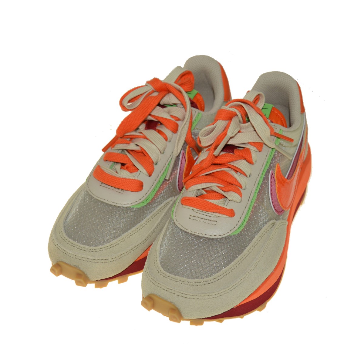 中古 Nike Sacai Clot Ldwaffle スニーカー ベージュ オレンジ サイズ 23 ナイキ Thetechbulletin Com