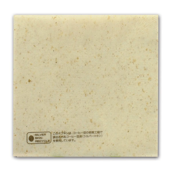 【エコ紙テーブルナプキン】4つ折り紙テーブルナプキン 喫茶店（1容れもの10,000枚）