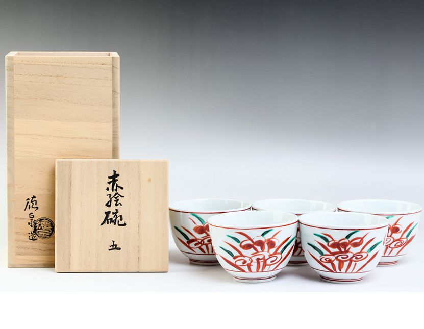 楽天市場】【十月の特売品】平安紫翠窯 三代 西村徳泉作 赤絵写