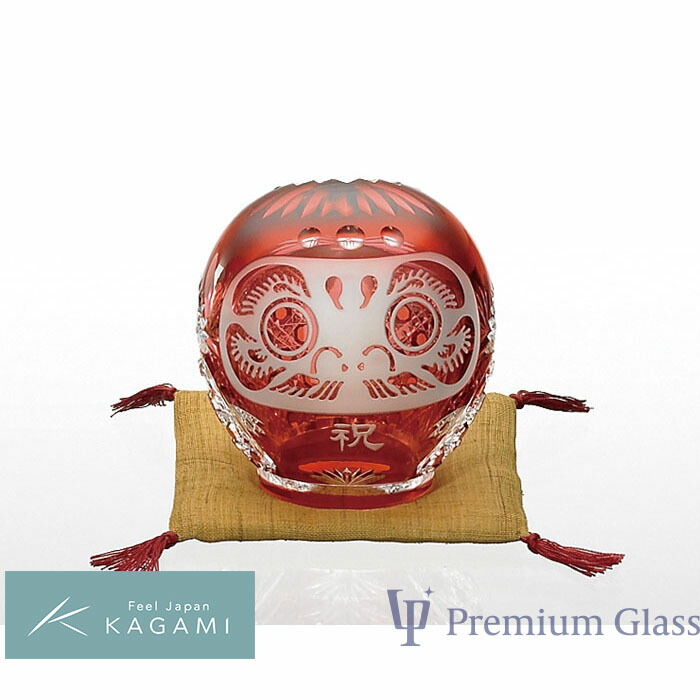楽天市場】バカラ ダルマ 正月 縁起物 クリスタル クリア Baccarat
