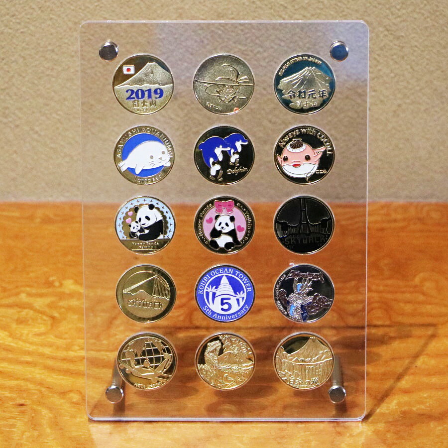 楽天市場】記念メダルケース 蛍光20穴 アクリルフレーム 刻印 メダル