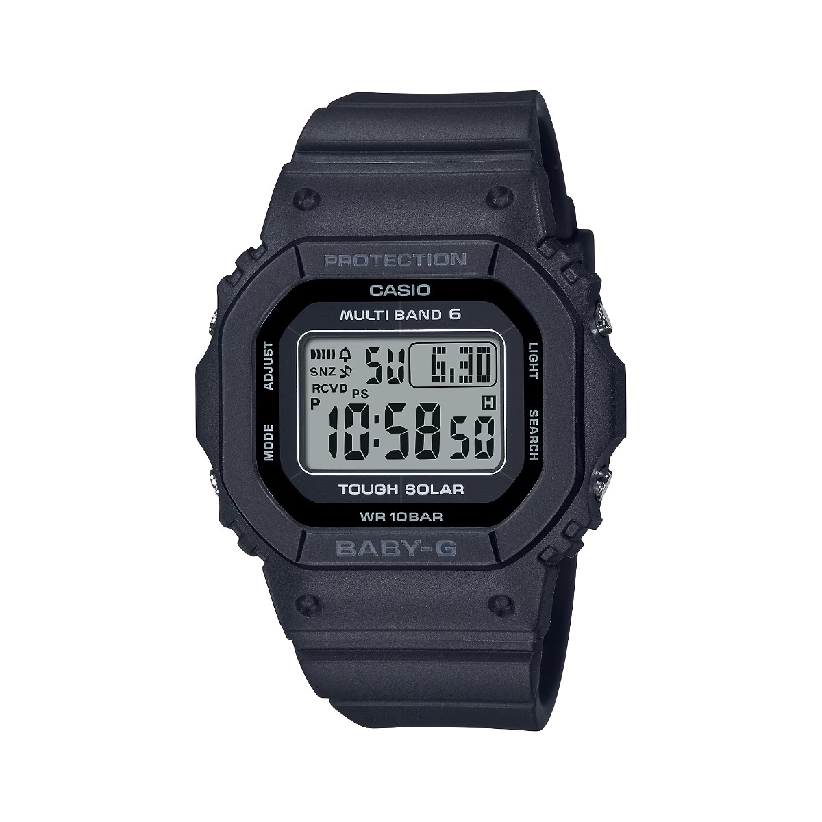 【ラスト1点】 BABY-G BGD-5650-1JF (BLACK) (ベビージー BGD-5650-1JF) 【レディース】【腕時計 電波ソーラー 耐衝撃 10気圧防水 海外旅行】【25SS】