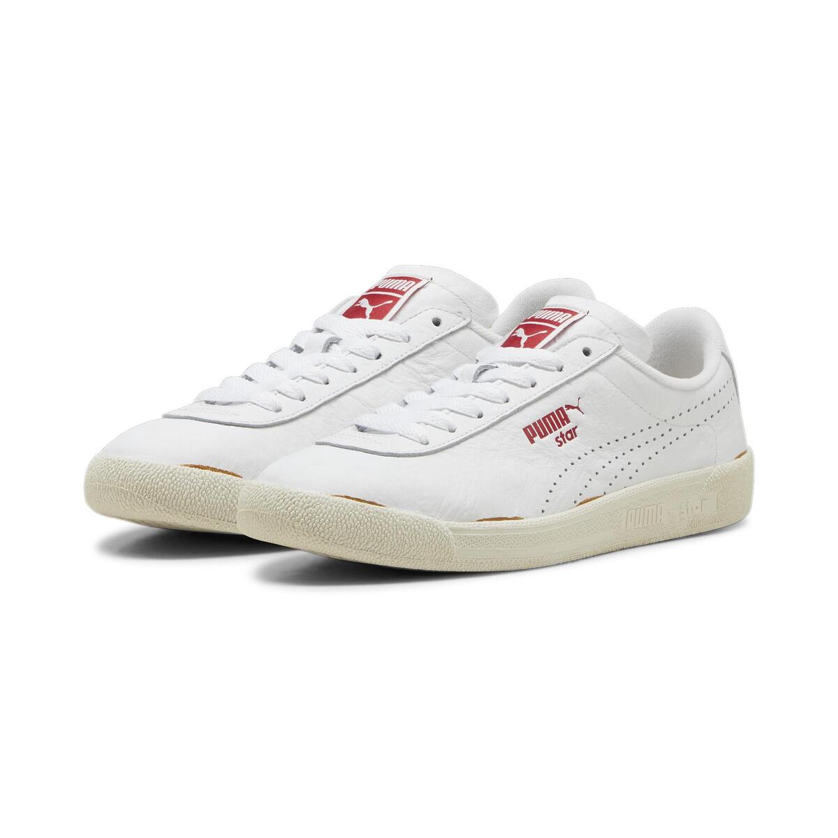 【50%OFF】PUMA STAR NEVERWORN III (プーマ ホワイト/クラブ レッド) (プーマ スター ネバーウォーン III) 【メンズ】【スニーカー シューズ 靴 ローカット】【24SS】【RS12】