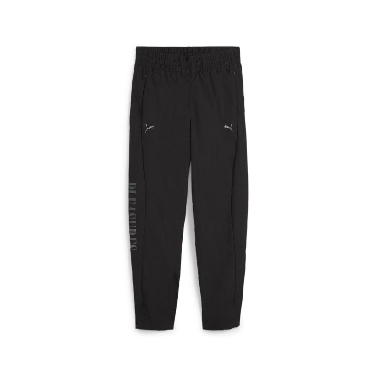【ラスト1点】【50%OFF】 PUMA X PLEASURES CELLERATOR TR (プーマ ブラック) (プーマ プーマ X プレジャーズ セルレイター トラックパンツ) 【メンズ レディース】【ジャージ ズボン リラックスフィット コラボ】【24SS】【RS12】