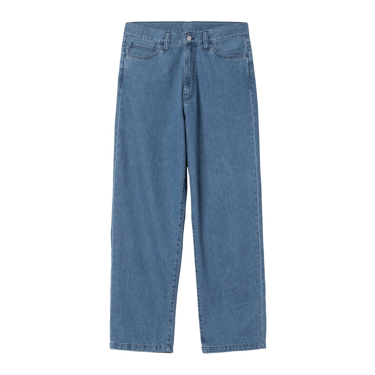 【30%OFF】Carhartt WIP LUCAS PANT(Blue (stone washed))(鉄道車両ハート型 ワークインプログレス ルーカス ズボン下)【メンズ】【ズボン下 ズボン テーパード 真四角付け札】【25SS】