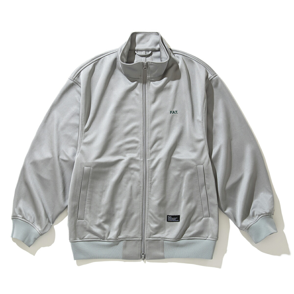 【別注】【30%OFF】FAT for Kinetics “JERTICS”(SILVER)(エフエイティー 四分子 動力学 ”ジャーティクス”)【メンズ】【貨物自動車上衣 プルオーバー セットアップ】【24FW】