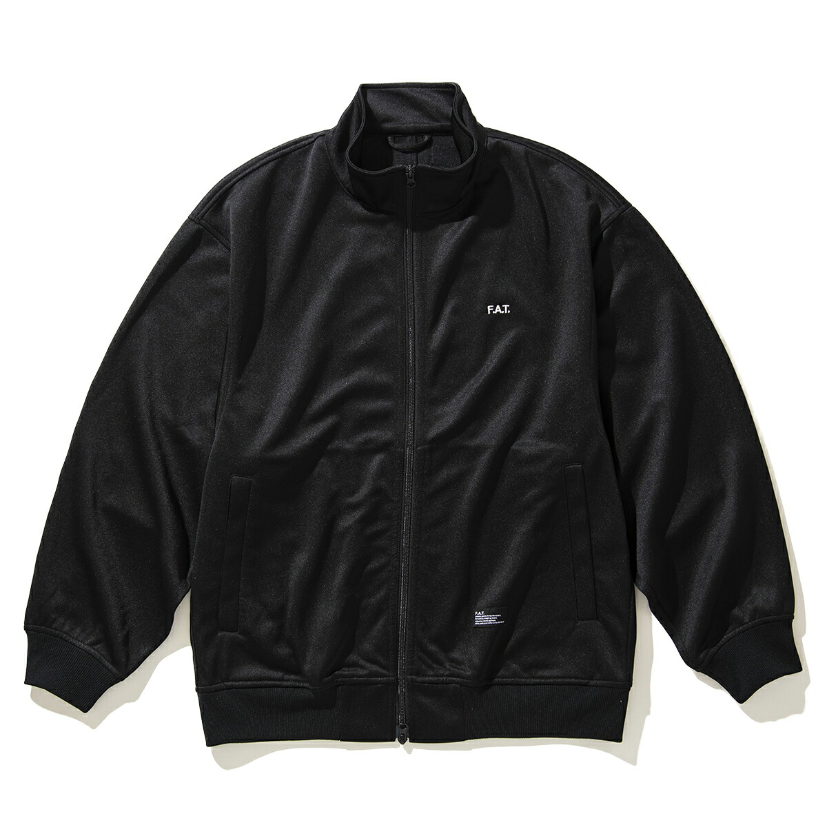 【別注】【30%OFF】 FAT for Kinetics “JERTICS” (BLACK) (エフエイティー フォー キネティクス ”ジャーティクス”) 【メンズ】【トラックジャケット ジャージ セットアップ】【24FW】