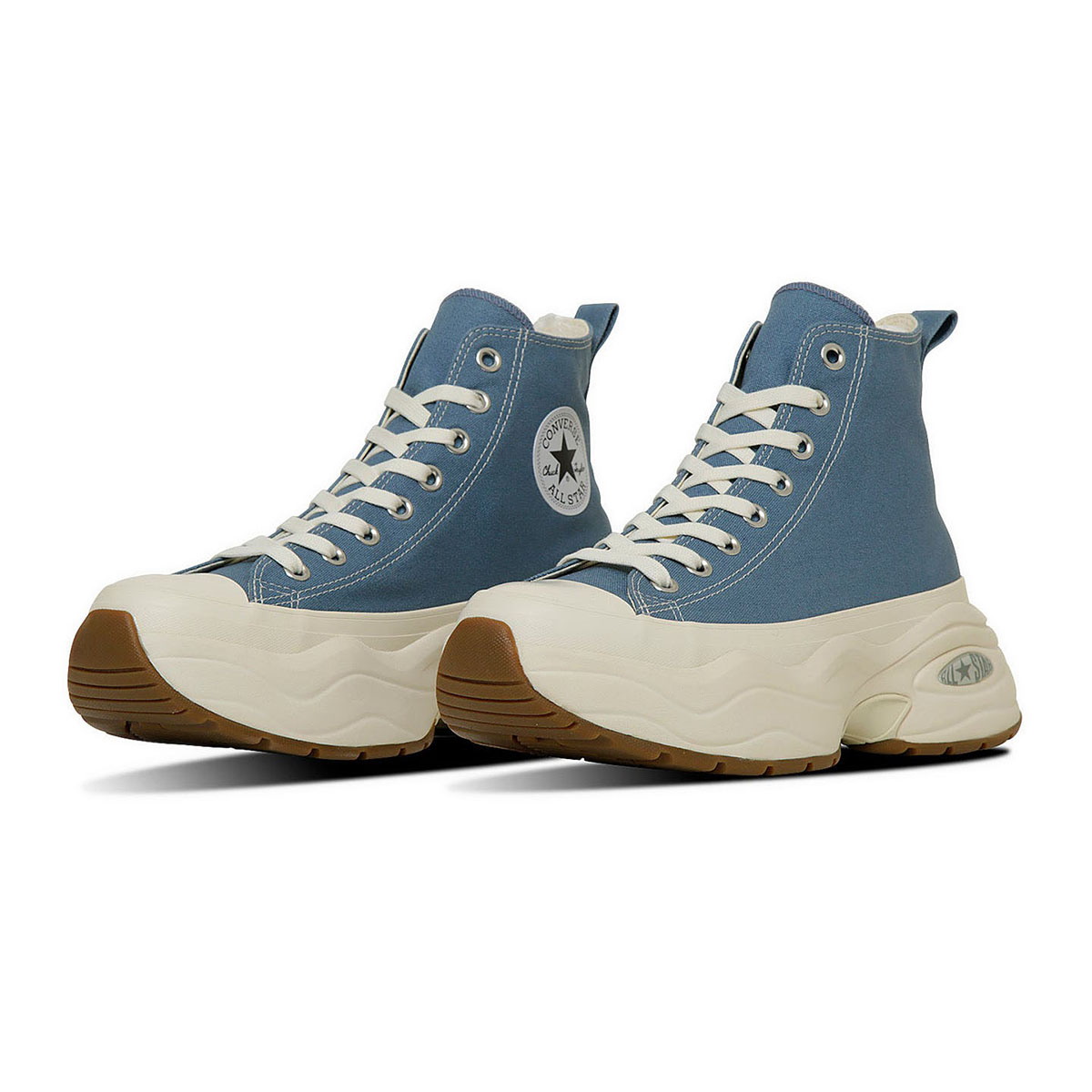 【50%OFF】CONVERSE ALL STAR SURGETRAINER HI (ストーンブルー) (コンバース オールスター　サージトレーナー　ＨＩ) 【メンズ レディース】【スニーカー シューズ ハイカット 厚底 ボリュームソール】【25SS】【RS12】 6,380円