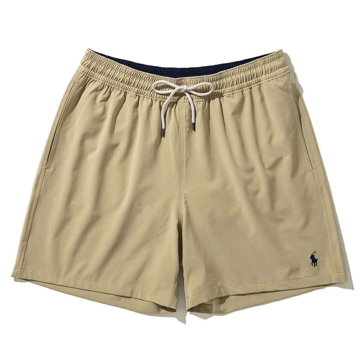 【ラスト1点】【20%OFF】 POLO RALPH LAUREN TRAVELER SWIM SHORT (BEIGE/KHAKI) (ポロ ラルフ ローレン トラベラー スイム ショーツ) 【メンズ レディース】【ハーフパンツ スポーティ 刺繍ロゴ】【25SS】 8,694円