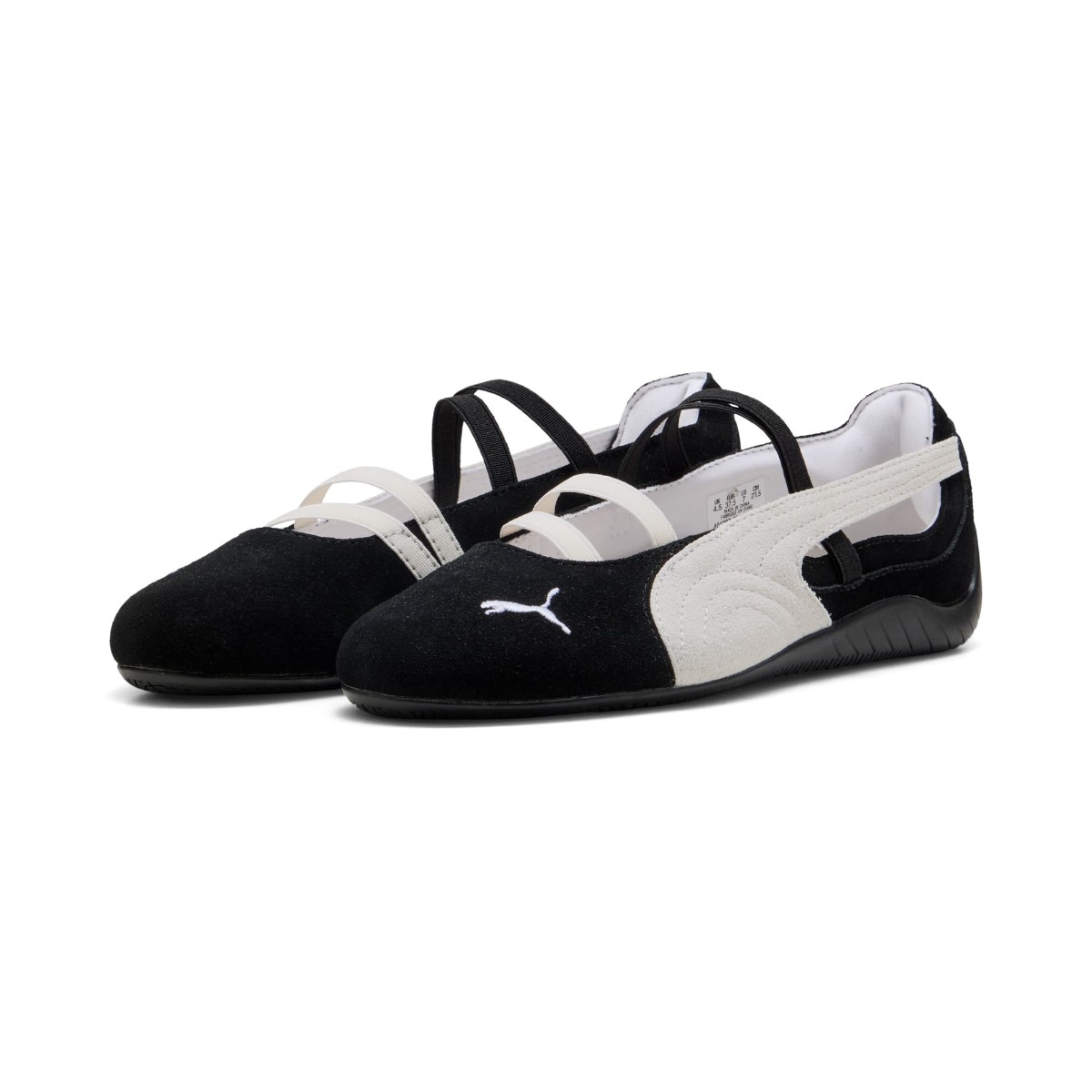 PUMA SPEEDCAT BALLET SD WNS(PUMA Black-PUMA White-Warm White)(プーマ スピードキャット バレエ SD ウィメンズ)【レディース】【スニーカー ドライビングシューズ ロープロファイル】【25FW】｜Kinetics