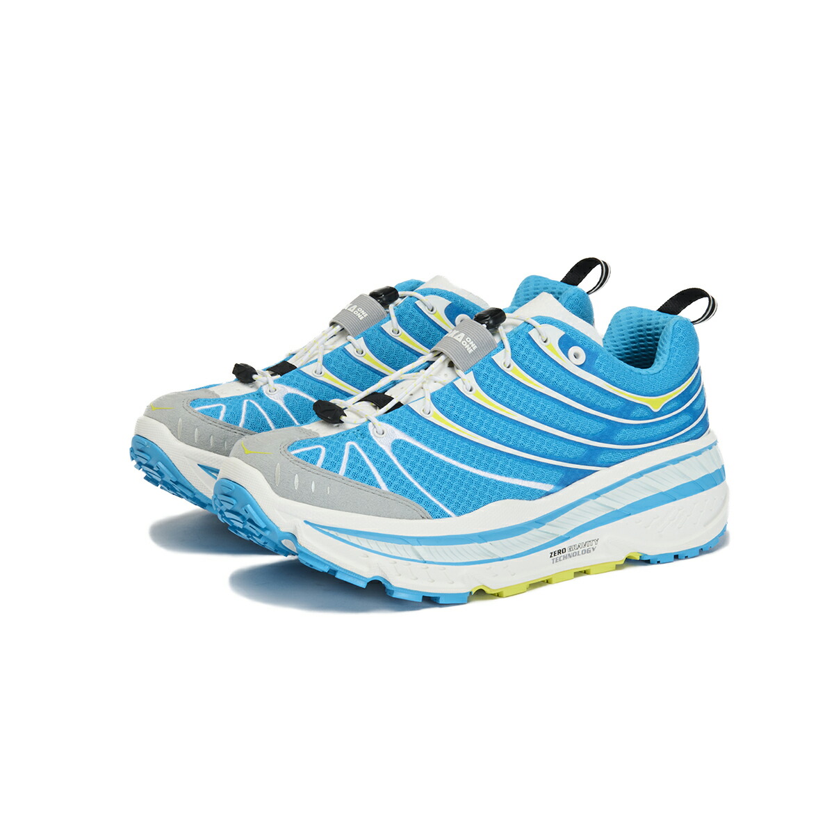 HOKA U STINSON EVO OG(SKYWARD BLUE / HOKA CITRUS)(ホカ スティンソンEVO OG)【メンズ】【シューズ ランニング クッション メッシュ】【25SS】画像