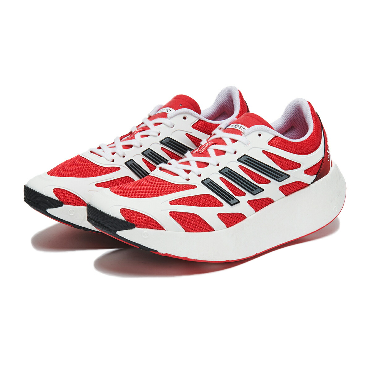 【挙げ句の果て1点】【30%OFF】adidas Originals ADIZERO ARUKU(Cloud White / Pure Ruby / Core Black)(アディダス オリジナルス アディゼロ アルク)【メンズ】【シューズ スニーカー 駈けっくら ウォーキング 座布団】【25SS】