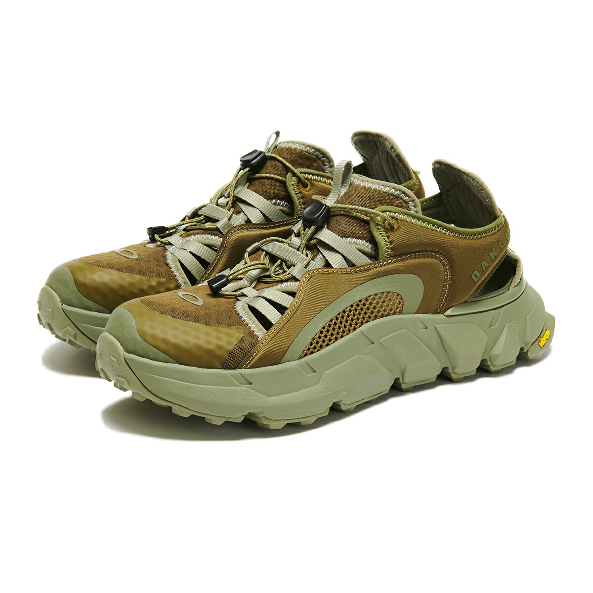【20%OFF】OAKLEY Aquaterra Hybrid(Army Green)(オークリー アクアテラ ハイブリッド)【メンズ】【スポーツサンダル アウトドア メッシュ 衝撃吸収性 ビブラムソール】【25SS】｜Kinetics
