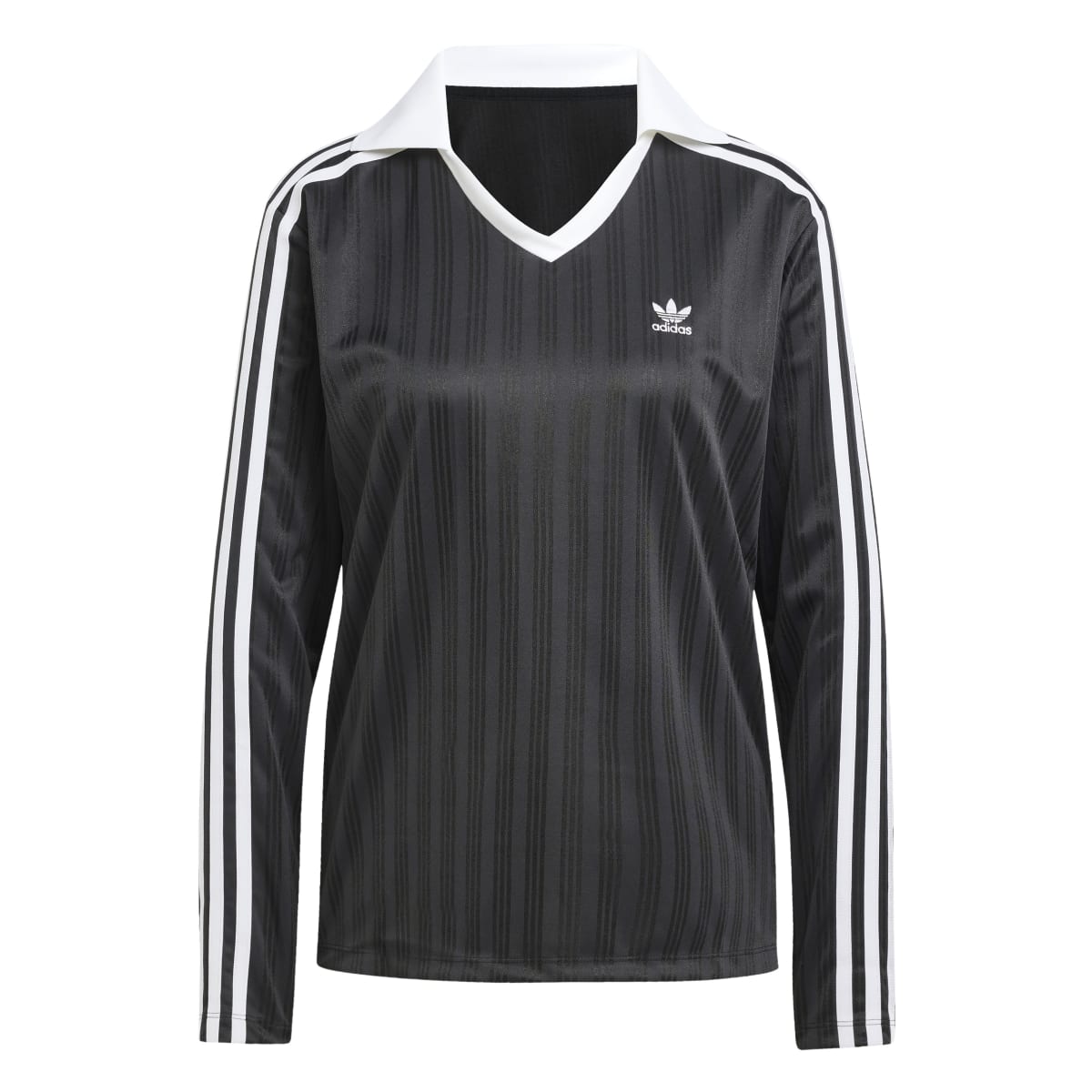 楽天市場】レディース Vネック 長袖シャツ ブラック 【adidas