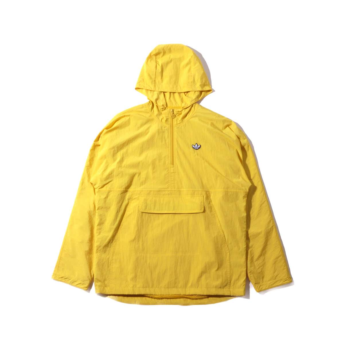 yellow adidas rain jacket