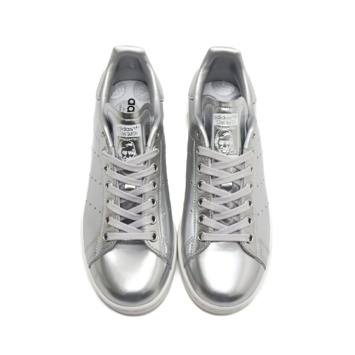 adidas stan smith silver