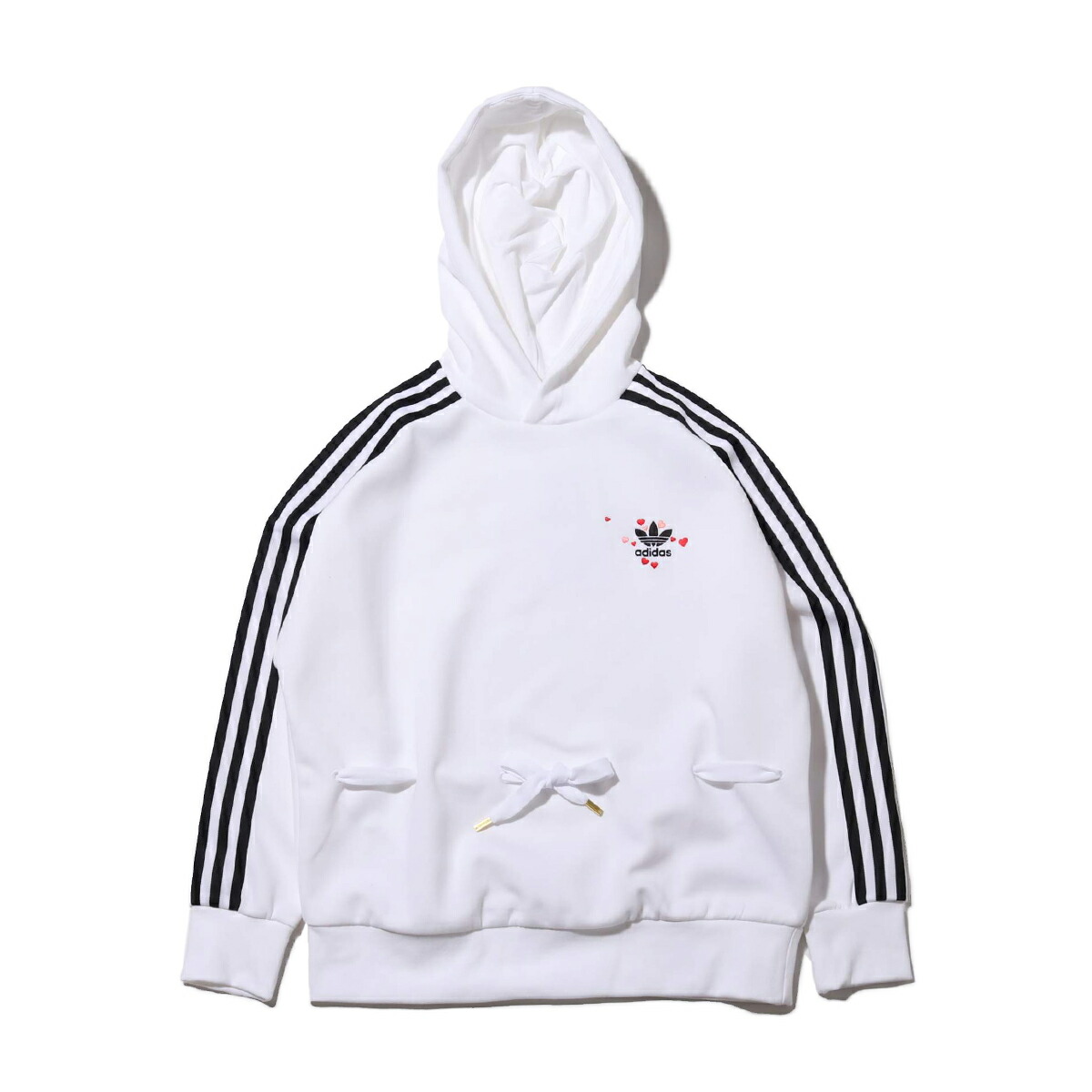 adidas hoodie white