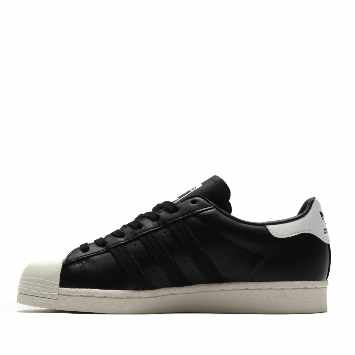 adidas superstar core black off white