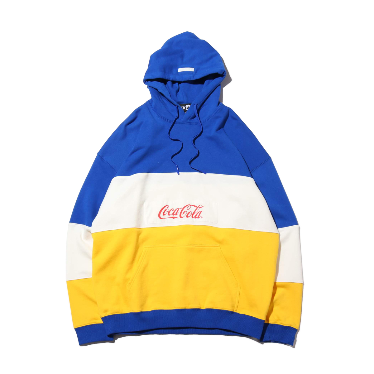 coca cola yellow hoodie