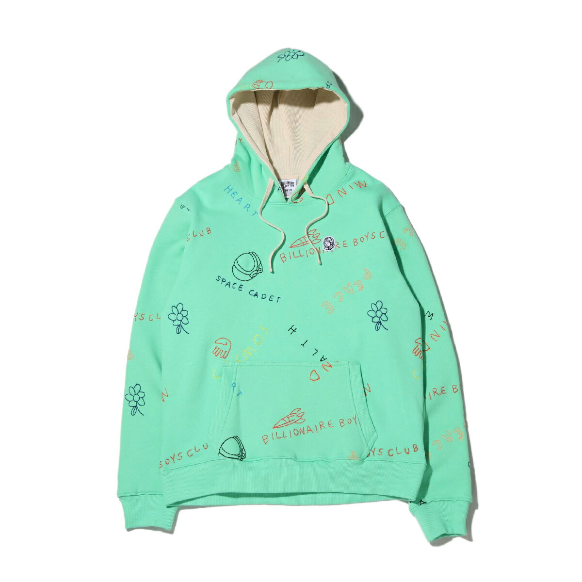 billionaire boys club hoodie green