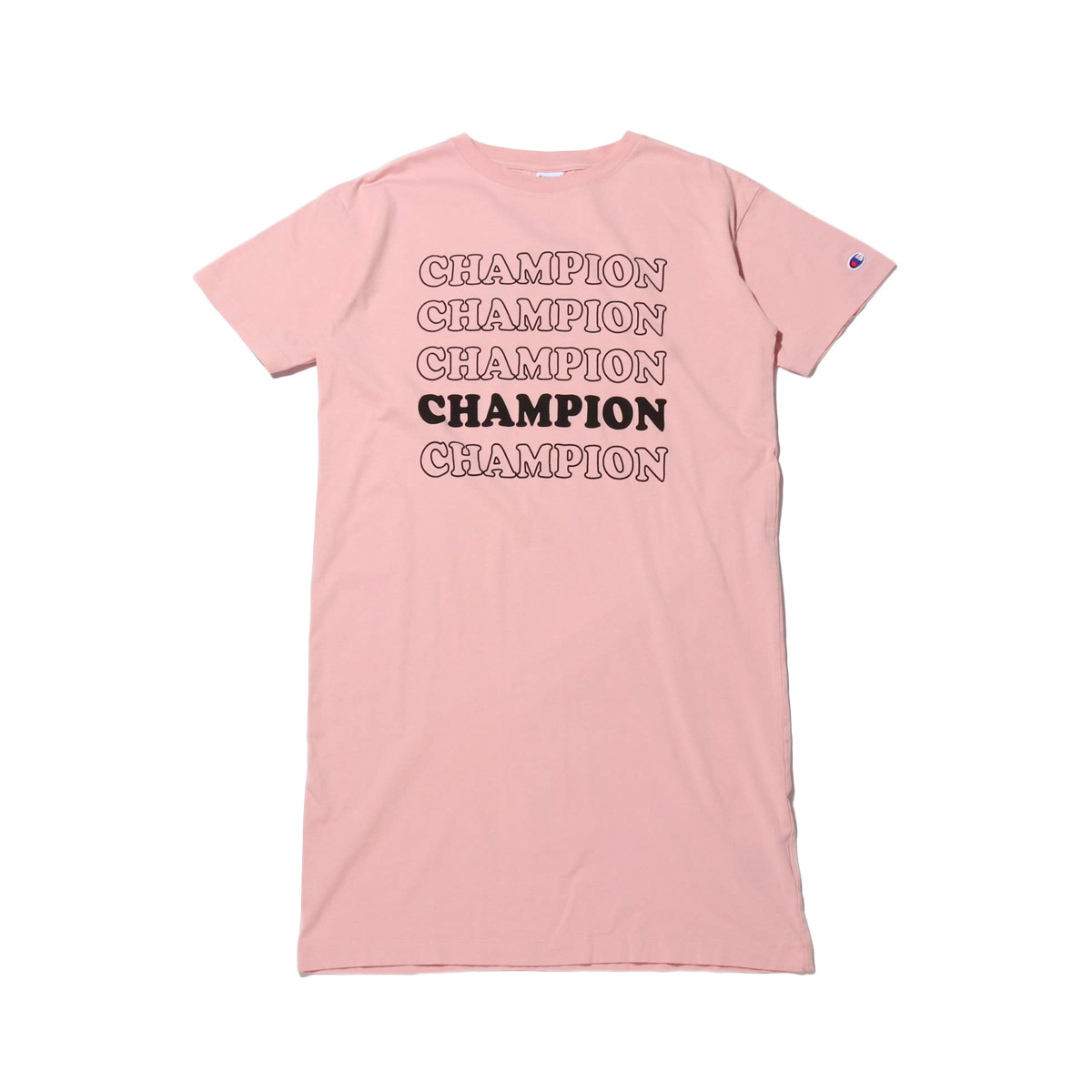 楽天市場 Champion S S Onepiece Light Pink チャンピオン ショートスリーブワンピース レディース ワンピース ss I Kinetics