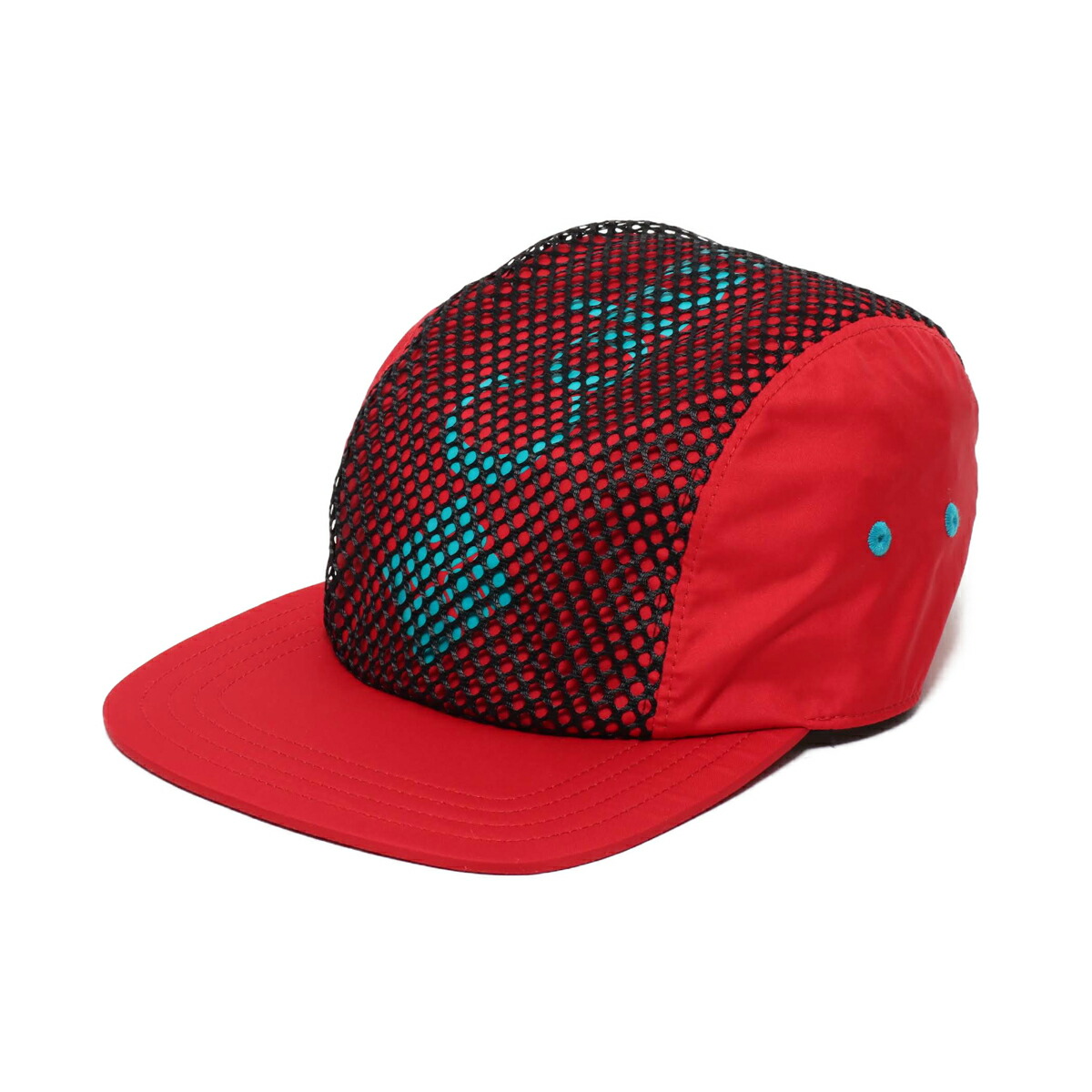 red mesh cap