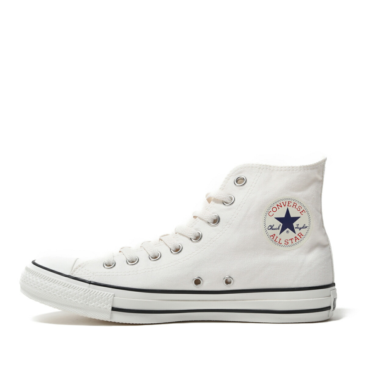 オールスター 【CONVERSE】 ウォッシュドキャンバス ハイ コンバース ALL STAR WASHEDCANVAS HI 31300172 WHITE