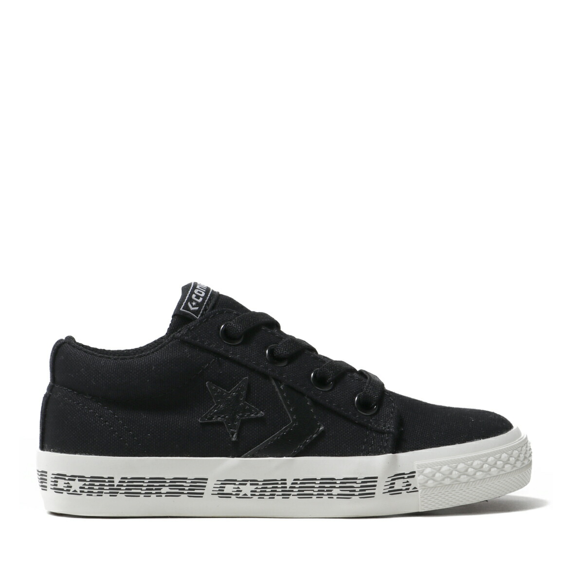 kids black converse