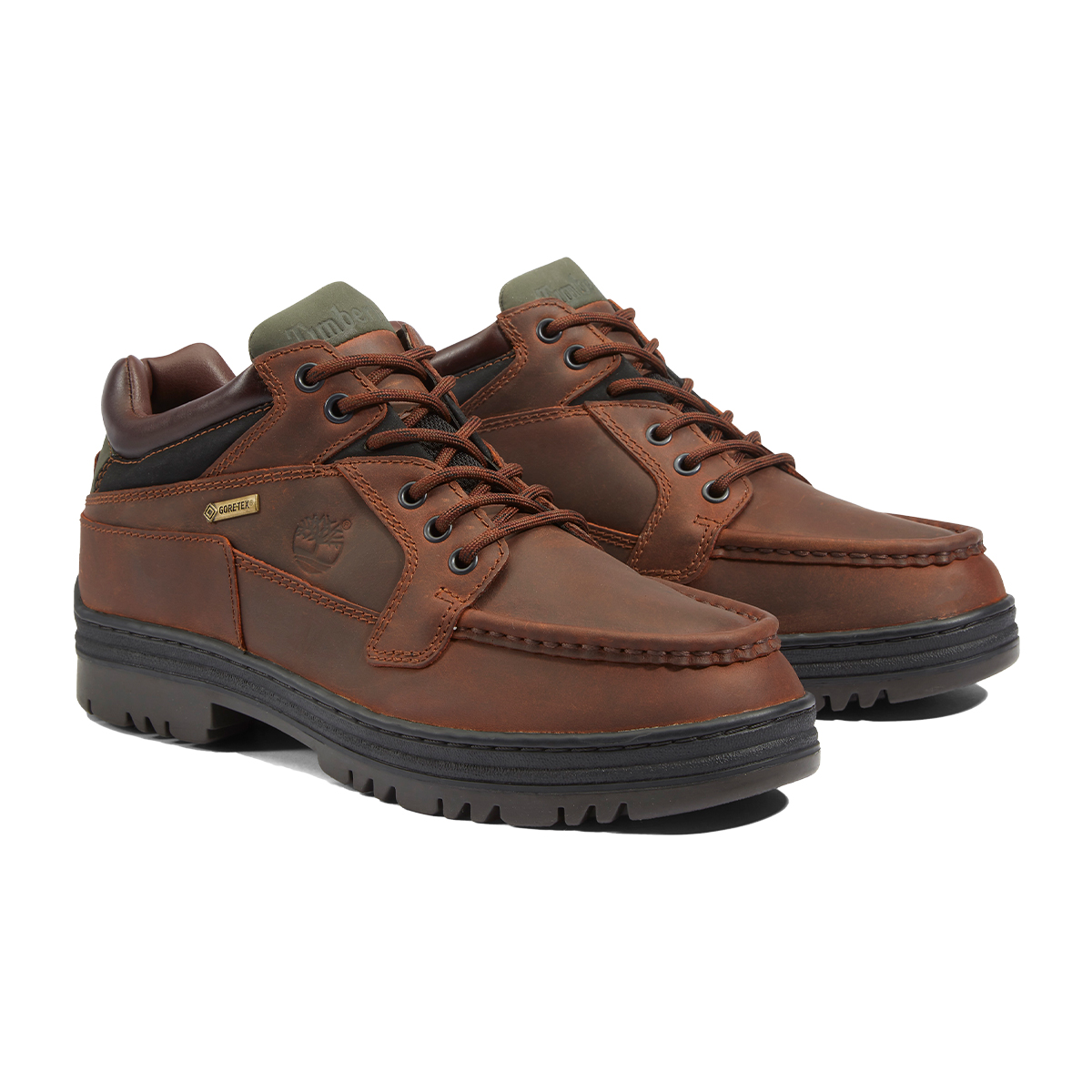 楽天市場】Timberland Heritage GTX Moc Toe Mid(Md Brown Full Grain