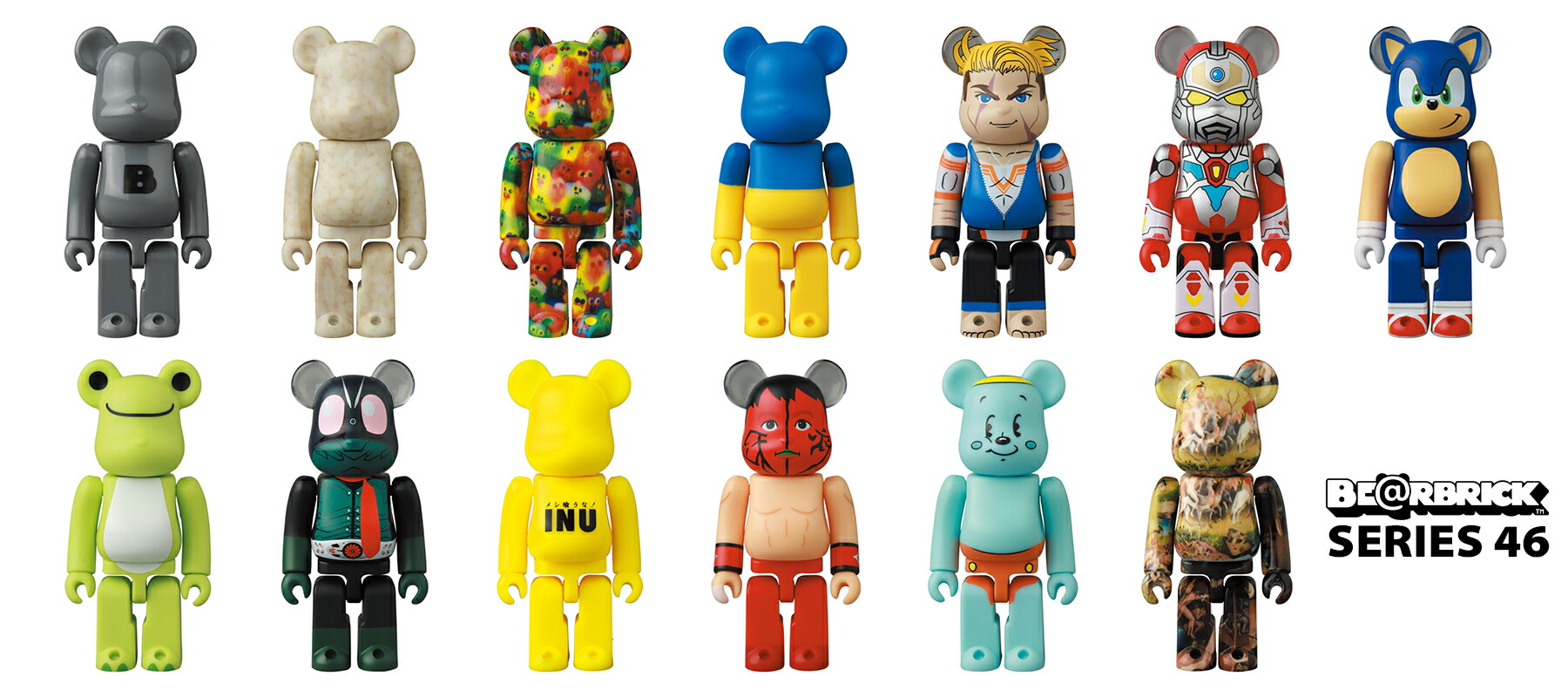 【楽天市場】BE@RBRICK SERIES 46(MULTI)(ベアブリック