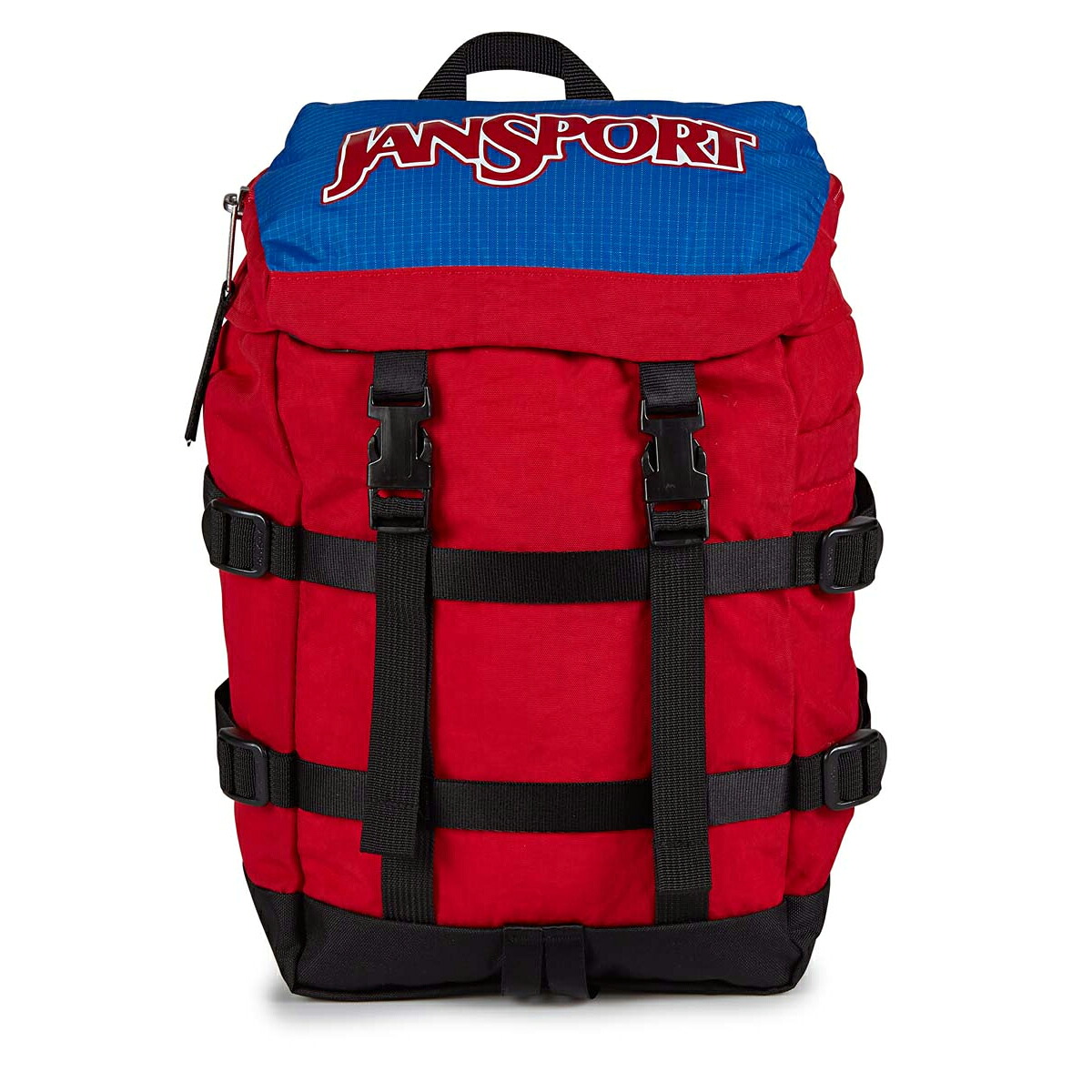 JANSPORT MINI SKIP PACK(RED TAPE)(ジャン運動競技 ミニスキップパック)【レディース】【ミニ背嚢 今めかしい 通い 通学 姿勢ファスナー】【25FW】
