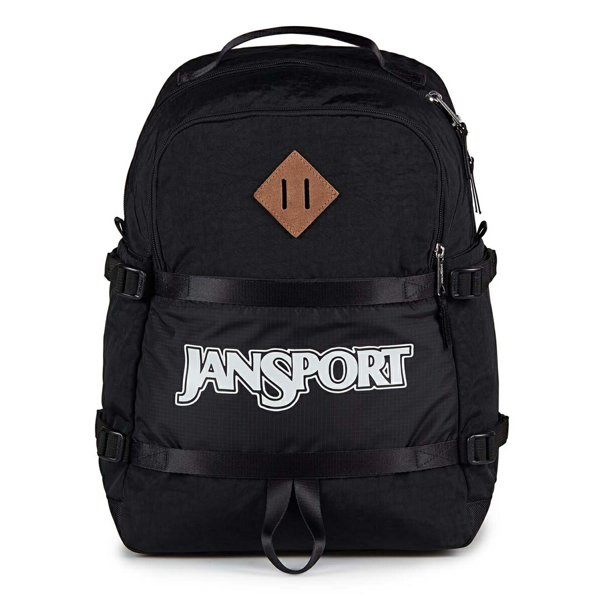JANSPORT SMALL SEATTLE PACK(BLACK)(ジャン運動競技 スモール シアトル容器に並べる)【メンズ レディース】【背嚢 デイパック マイコン納める 姿勢衣嚢 通学 普段使い走り】【26SS】