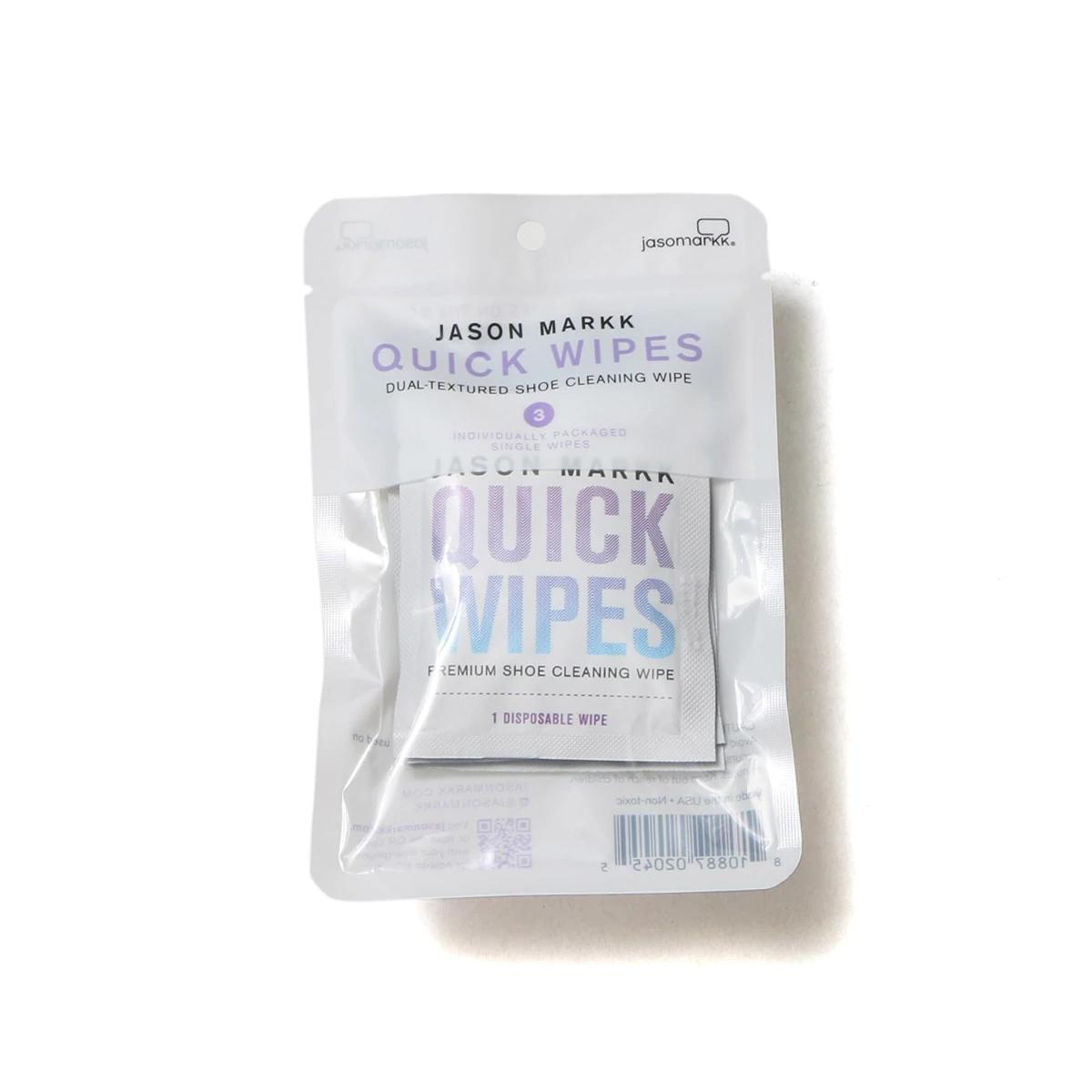 JASON MARKK QUICK WIPES 3 PACK (CLEAR) (3 Jason mark quick wipe packs) JASON MARKK QUICK WIPES 3 PACK (CLEAR) (3 Jason mark quick wipe packs)