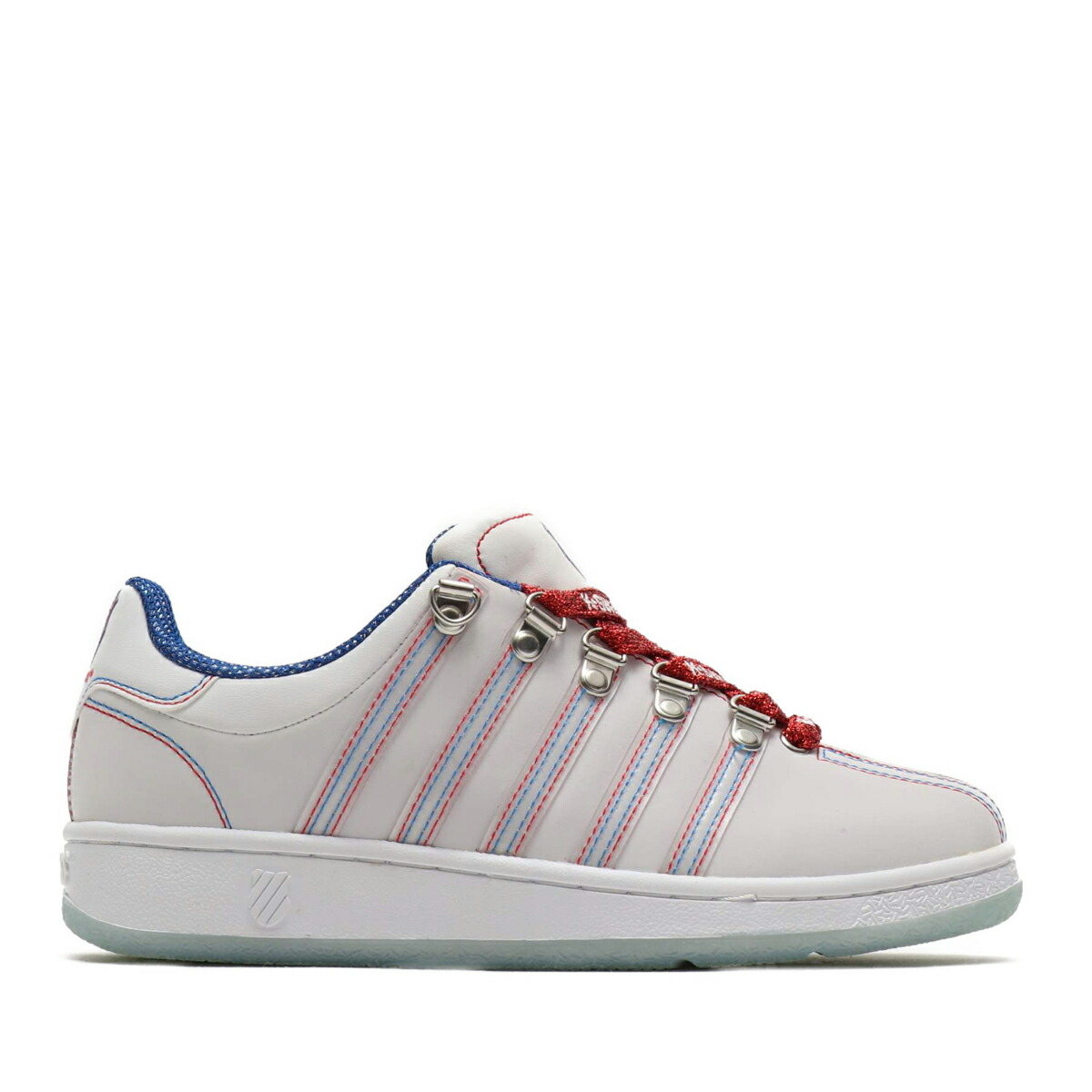 Kinetics K Swiss Classic Vn Joyrich W White Blue Glitter