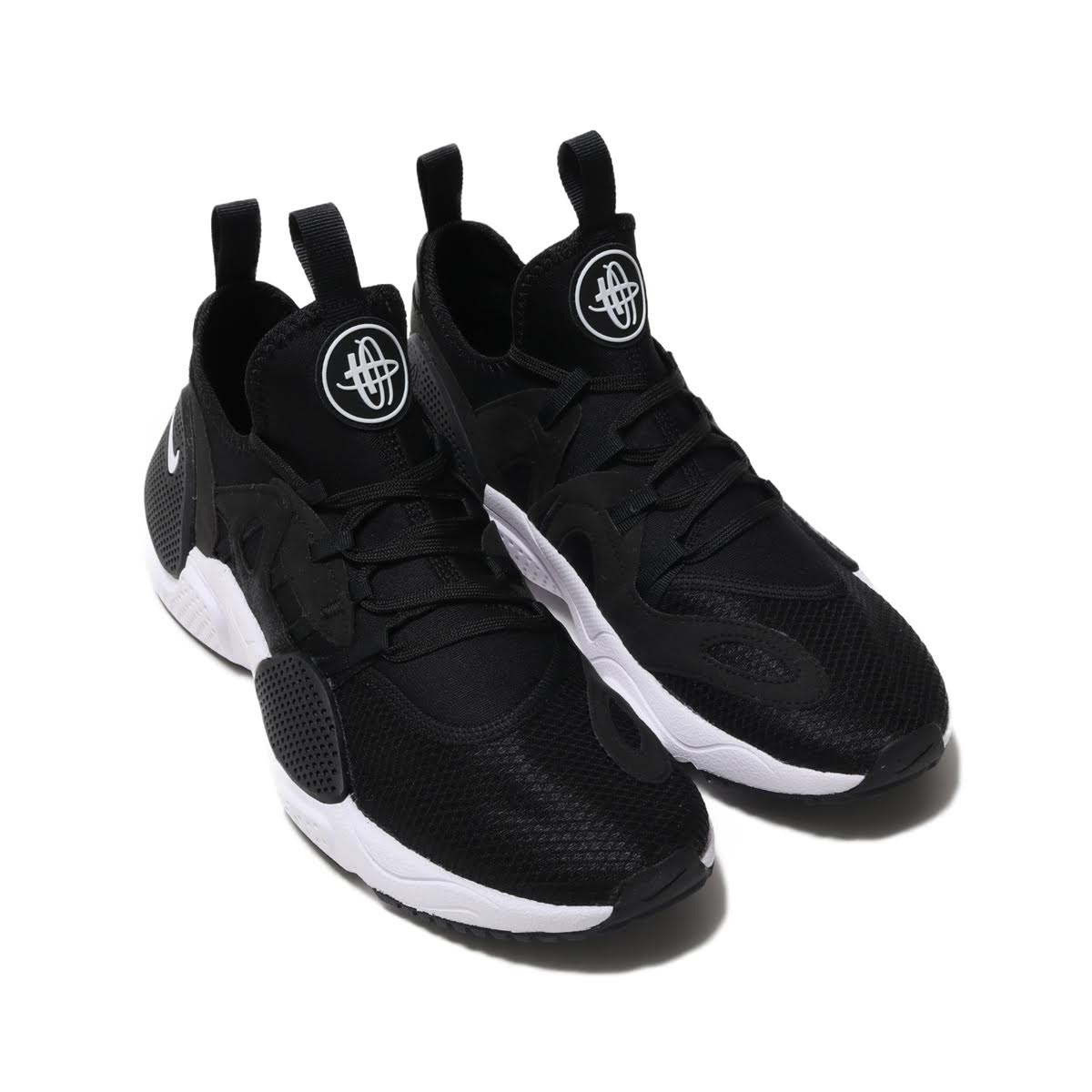 nike huarache black grey