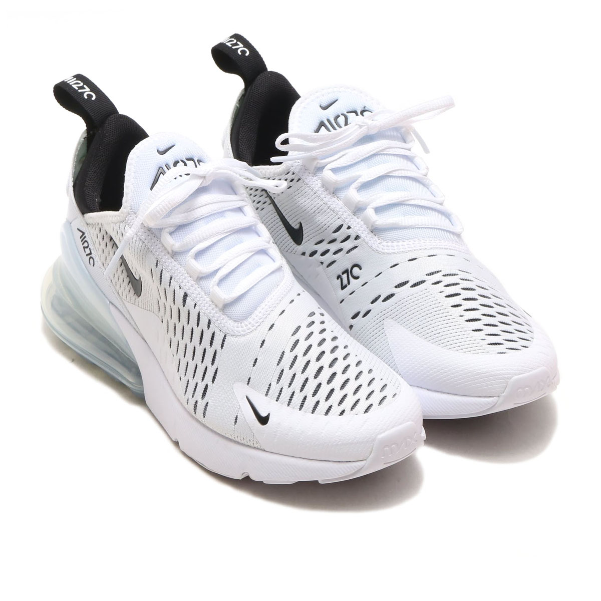 nike air max 270 all white womens