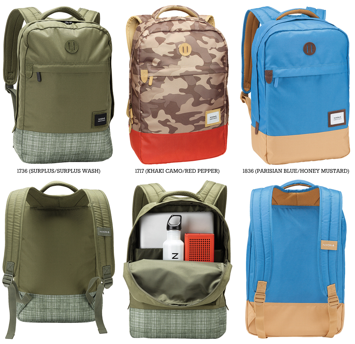 楽天市場 Nixon Beacons Backpack 3色展開 ニクソン ビーコンズ バックパック Kinetics Cam0 カモフラ スケート ストリート 14fw I 30 Sale0123 Kinetics