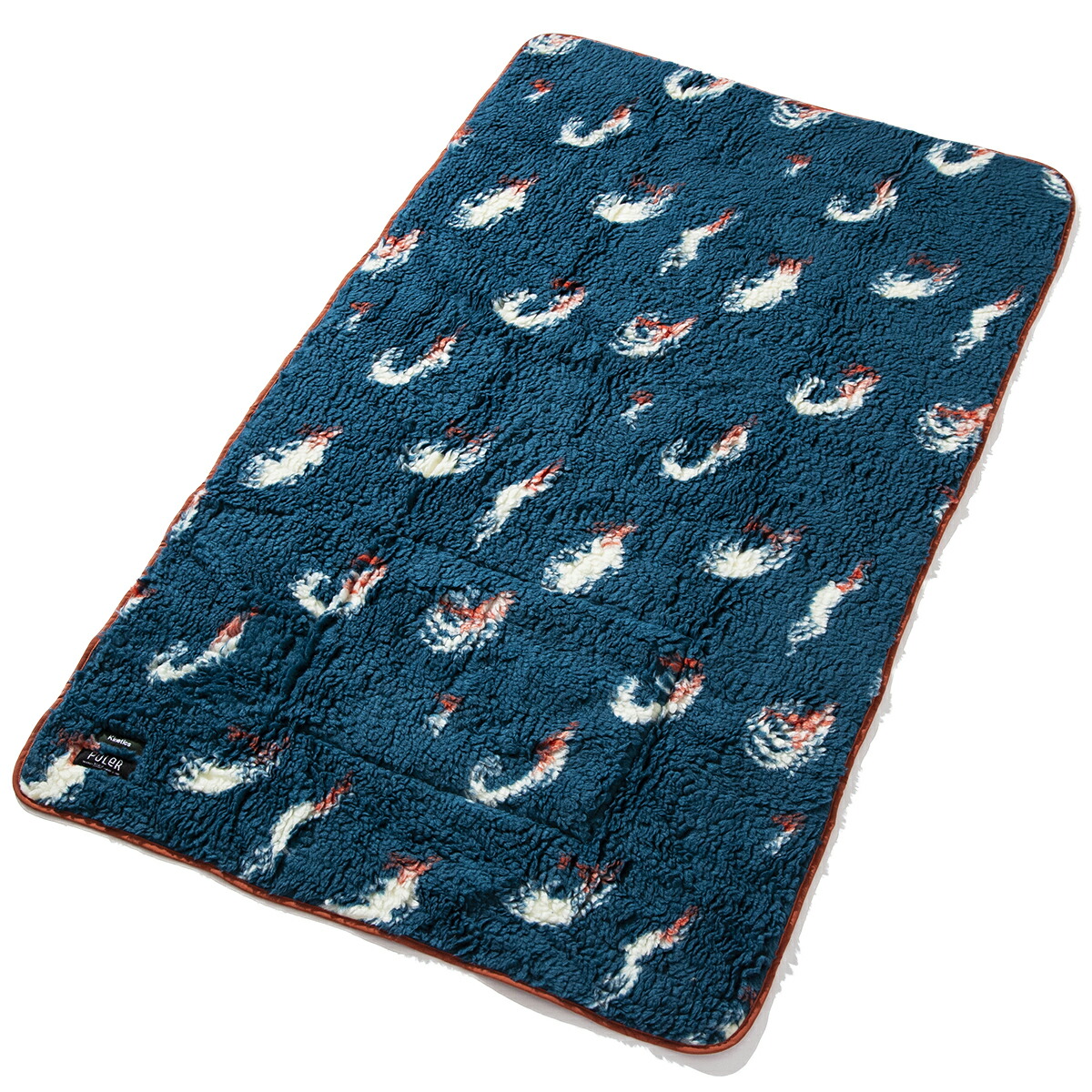 【楽天市場】POLER x JACQUARD SHERPA BLANKET(BLUE)(ポーラー×キネティクス ジャガード
